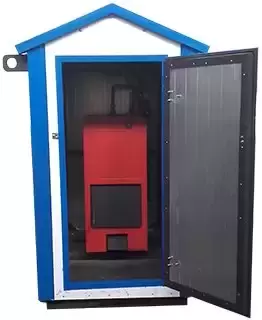 Твердотопливный наружный котел Буржуй-К Т-32АМК