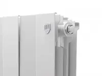 Биметаллический радиатор отопления Royal Thermo PianoForte 300 6 секций Bianco Traffico