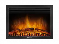 Каминокомплект Electrolux Bricks Wood 25U угловой с очагом EFP/P-2520L камень белый/белая эмаль Каминокомплект Electrolux Bricks Wood 25U угловой с очагом EFP/P-2520L камень белый/белая эмаль