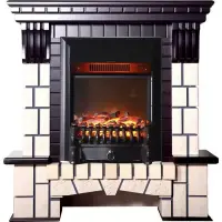 Каминокомплект Interflame Экстер М темный дуб с очагом Fobos FX M Black Каминокомплект Interflame Экстер М темный дуб с очагом Fobos FX M Black