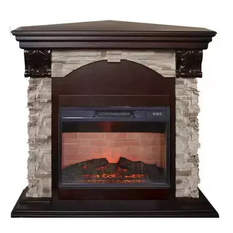 Каминокомплект RealFlame Dublin ROCK Corner STD/EUG/24 AO с очагом Irvine 24