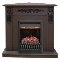 Каминокомплект RealFlame Dominica Corner STD/EUG DN с очагом 3D Oregan