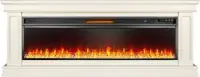 Каминокомплект Royal Flame Geneva 60 слоновая кость с патиной с очагом Vision 60 LED Каминокомплект Royal Flame Geneva 60 слоновая кость с патиной с очагом Vision 60 LED