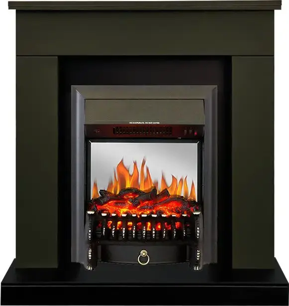 Каминокомплект Royal Flame Bergen c очагом Fobos FX Black темная олива