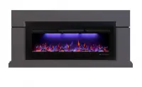 Каминокомплект Interflame Гранд с очагом FreeSpace 40 LED FX QZ графит Каминокомплект Interflame Гранд с очагом FreeSpace 40 LED FX QZ графит