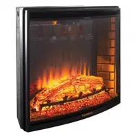Каминокомплект Interflame Экстер темный дуб с очагом Panoramic 02 33 LED FX Каминокомплект Interflame Экстер темный дуб с очагом Panoramic 02 33 LED FX