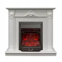 Каминокомплект RealFlame Stefania с очагом Majestic Lux S Black Каминокомплект RealFlame Stefania с очагом Majestic Lux S Black