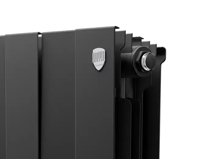 Биметаллический радиатор отопления Royal Thermo PianoForte 300 12 секций Noir Sable