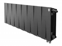 Биметаллический радиатор отопления Royal Thermo PianoForte 300 16 секций Noir Sable VDR