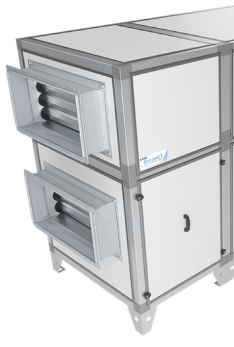 Приточно-вытяжная вентиляционная установка Breezart 2700 Lux RR F ET15-380
