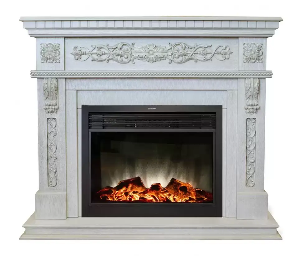 Каминокомплект RealFlame Estella 25,5/26 WT с очагом MoonBlaze LUX Black