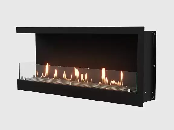 Встроенный биокамин Lux Fire Угловой 1090 S