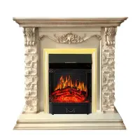 Каминокомплект Royal Flame Adriana с очагом Majestic FX Brass Каминокомплект Royal Flame Adriana с очагом Majestic FX Brass