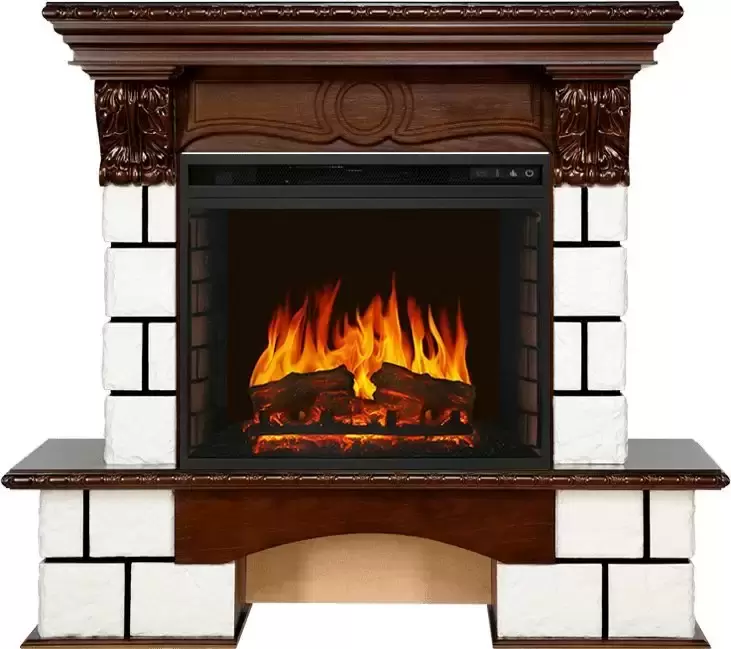 Каминокомплект Royal Flame Pierre Luxe c очагом Vision 23 EF LED FX