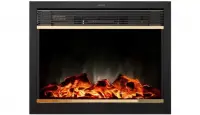 Каминокомплект Interflame Экстер темный дуб с очагом Jupiter GLS LED Brass Каминокомплект Interflame Экстер темный дуб с очагом Jupiter GLS LED Brass