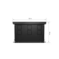 Внутрипольный конвектор Royal Thermo Atrium 190/300/1400-DG-U-DB Внутрипольный конвектор Royal Thermo Atrium 190/300/1400-DG-U-DB