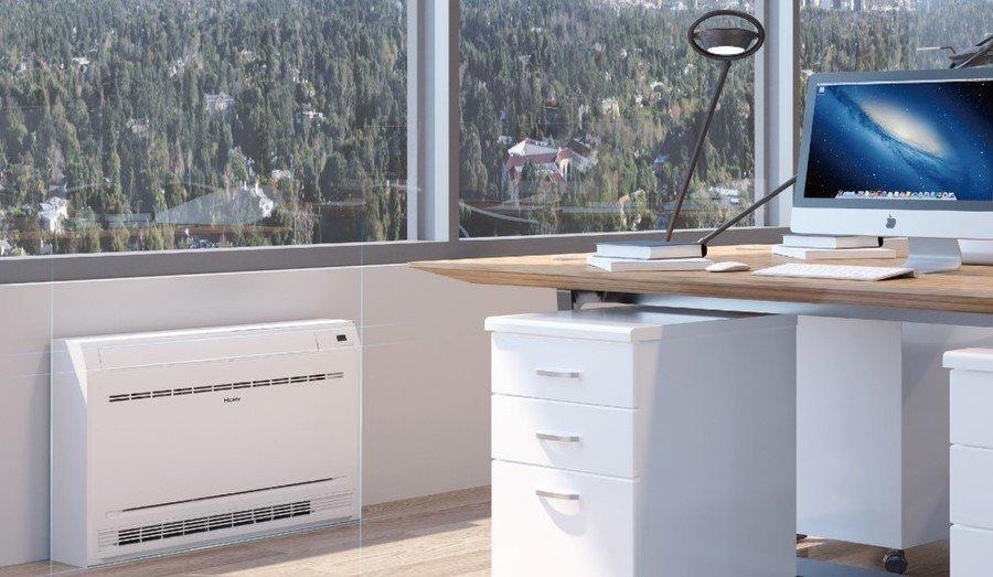 Внутренний напольно-потолочный блок мультизональной системы VRF Haier AF122MBERA