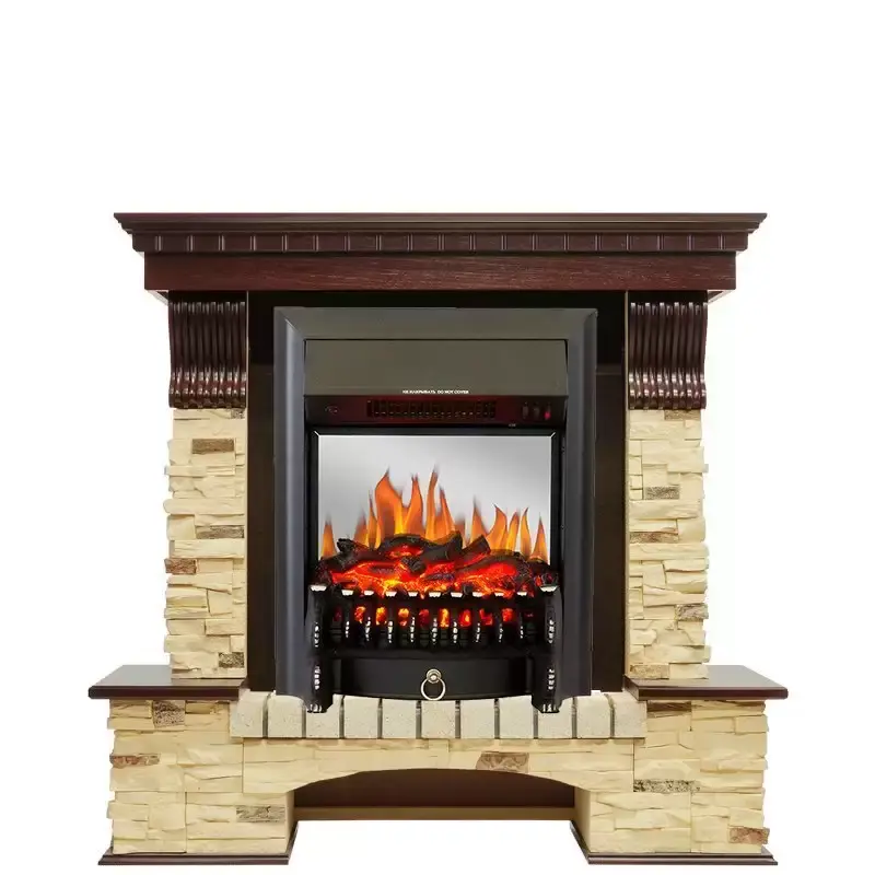 Каминокомплект Royal Flame Pierre Luxe сланец с очагом Fobos FX M Black