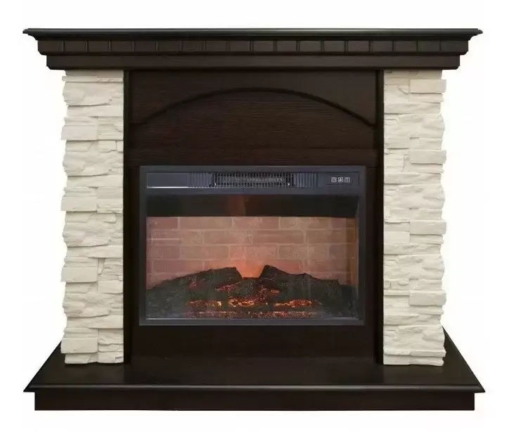 Каминокомплект RealFlame Elford STD/EUG/25'5/HL/24 AO с очагом Irvine 24