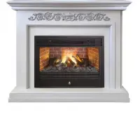 Каминокомплект RealFlame Leticia 26 WT с очагом 3D Novara Каминокомплект RealFlame Leticia 26 WT с очагом 3D Novara