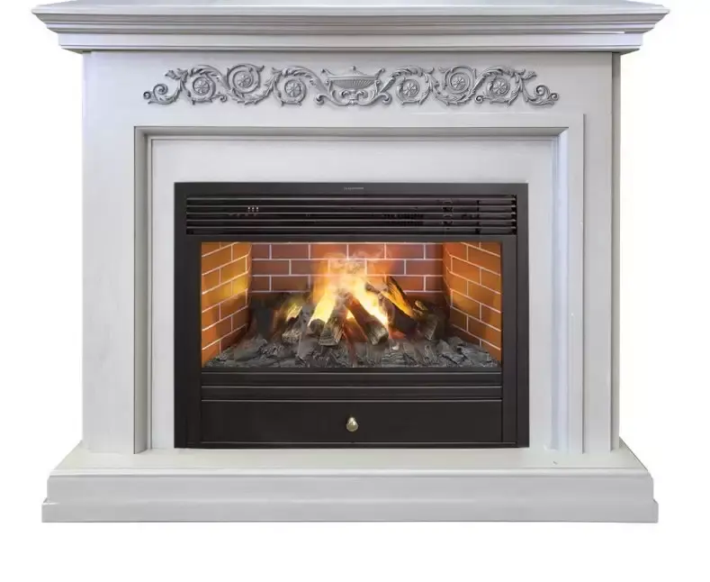 Каминокомплект RealFlame Leticia 26 WT с очагом 3D Novara