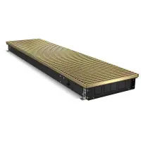 Внутрипольный конвектор Royal Thermo Atrium 75/300/2700-DG-U-AU Внутрипольный конвектор Royal Thermo Atrium 75/300/2700-DG-U-AU