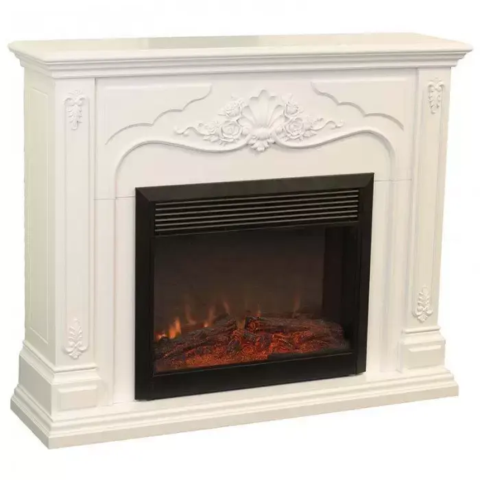 Каминокомплект RealFlame Victoria 26 WT с очагом Moonblaze Deluxe