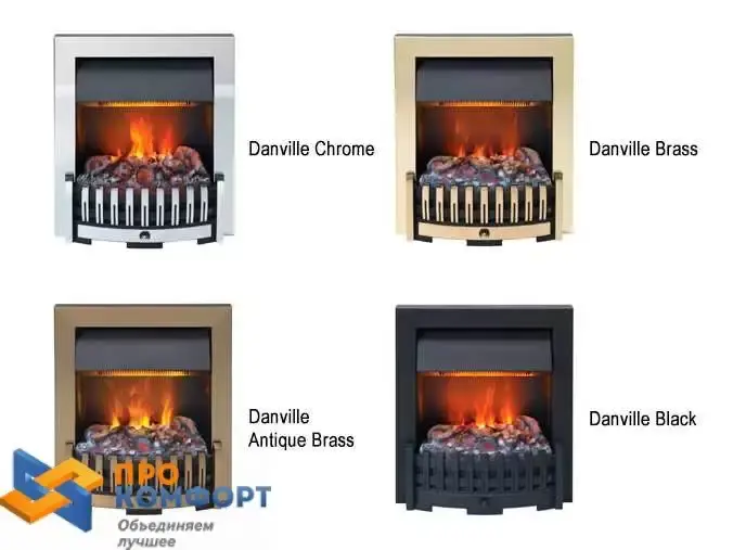 Электрический камин Dimplex Danville Black FB2