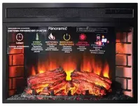 Каминокомплект Interflame Рим с очагом Panoramic 25 LED FX бежевый