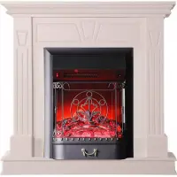 Каминокомплект Interflame Берта с очагом Majestic FX M Black бежевый Каминокомплект Interflame Берта с очагом Majestic FX M Black бежевый
