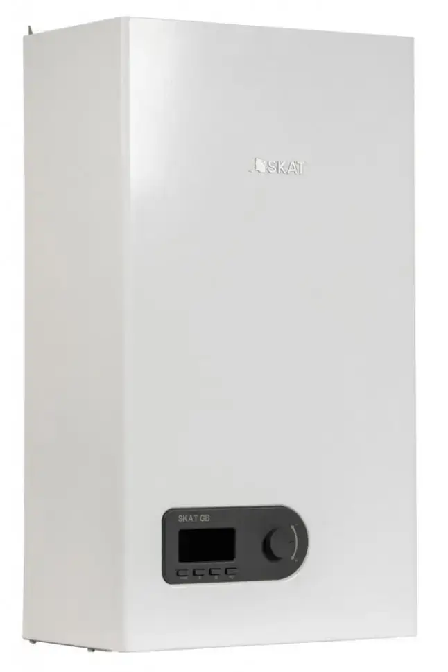 Настенный газовый котел Бастион Skat GB 24 + Стабилизатор Teplocom ST-555
