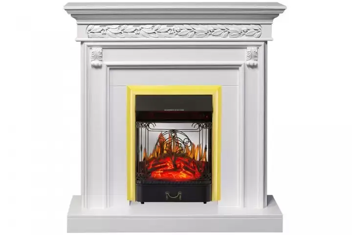 Каминокомплект Royal Flame Valletta c очагом Majestic FX M Brass