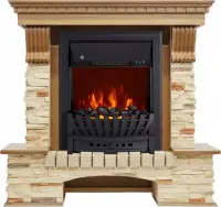 Каминокомплект Royal Flame Pierre Luxe сланец с очагом Aspen Black Каминокомплект Royal Flame Pierre Luxe сланец с очагом Aspen Black