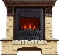 Каминокомплект Royal Flame Pierre Luxe сланец с очагом Aspen Black Каминокомплект Royal Flame Pierre Luxe сланец с очагом Aspen Black