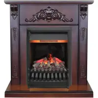 Каминокомплект RealFlame Anita STD/EUG AO с очагом 3D Oregan