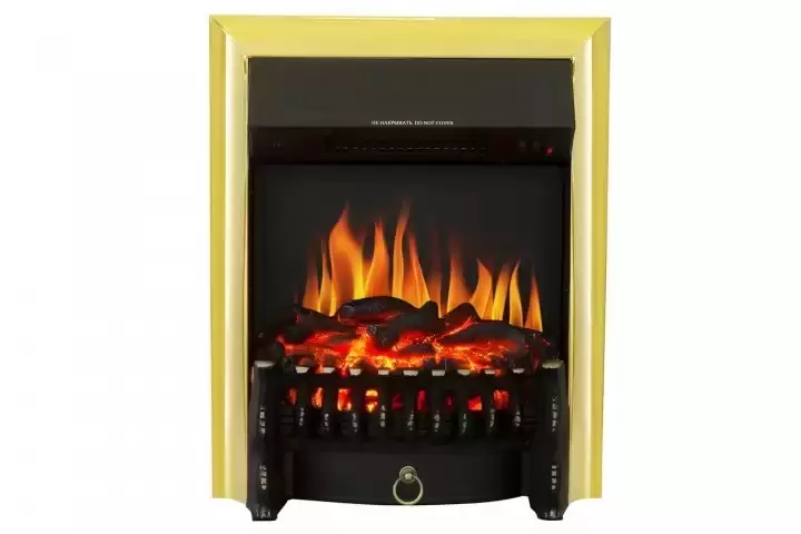 Каминокомплект Royal Flame Venice махагон коричневый антик c очагом Fobos FX Brass