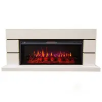 Каминокомплект Interflame Норд бежевый с очагом FreeSpace 50 LED FX QZ Каминокомплект Interflame Норд бежевый с очагом FreeSpace 50 LED FX QZ
