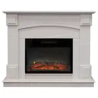 Каминокомплект RealFlame Carolina 25.5/24 WT F714 с очагом Kendal 24 Каминокомплект RealFlame Carolina 25.5/24 WT F714 с очагом Kendal 24
