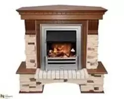 Электрический камин Dimplex Pierre Luxe угловой с очагом Cassete 600