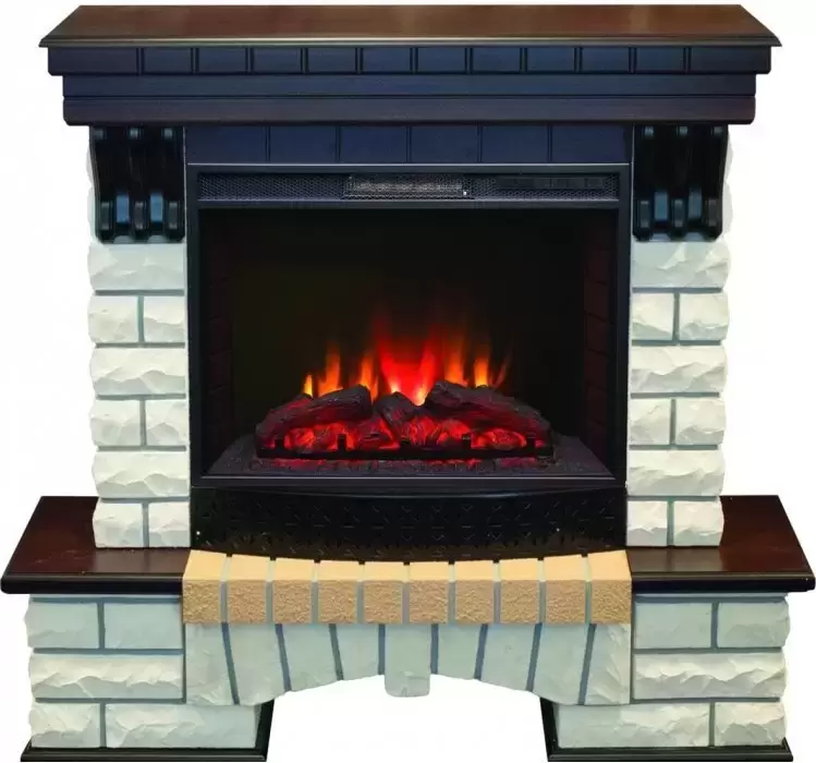 Каминокомплект RealFlame Country 25/25,5 AO с очагом Sparta 25,5 LED