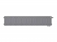 Биметаллический радиатор отопления Royal Thermo PianoForte 200 18 секций Silver Satin VDR Биметаллический радиатор отопления Royal Thermo PianoForte 200 18 секций Silver Satin VDR