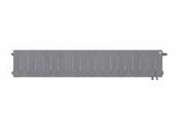 Биметаллический радиатор отопления Royal Thermo PianoForte 200 20 секций Silver Satin VDR