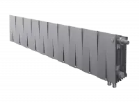 Биметаллический радиатор отопления Royal Thermo PianoForte 200 20 секций Silver Satin VDR