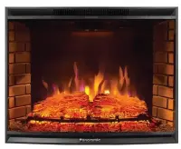 Каминокомплект Interflame Памир сланец коньячный дуб с очагом Panoramic 33 LED FX