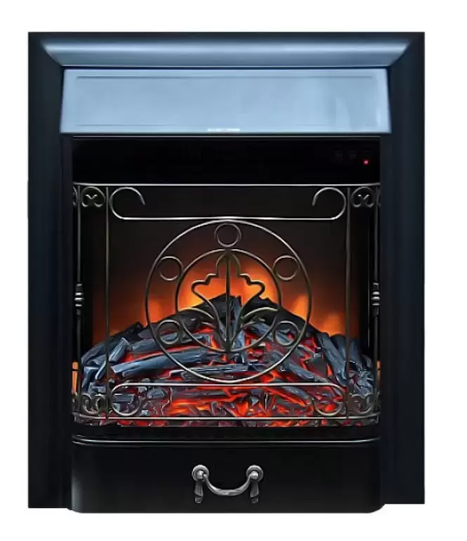 Каминокомплект Glenrich Лотос с очагом Magestic black белый