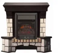 Каминокомплект Interflame Экстер венге угловой с очагом Majestic FX M Black Каминокомплект Interflame Экстер венге угловой с очагом Majestic FX M Black