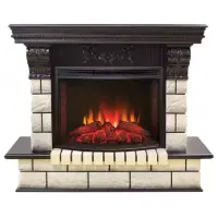 Каминокомплект RealFlame Gracia 25'5/24 AO с очагом Evrika 25,5 LED