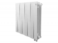 Биметаллический радиатор отопления Royal Thermo PianoForte 500 VDR80 8 секций Bianco Traffico