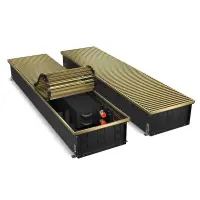 Внутрипольный конвектор Royal Thermo Atrium 150/300/2900-DG-U-AU Внутрипольный конвектор Royal Thermo Atrium 150/300/2900-DG-U-AU