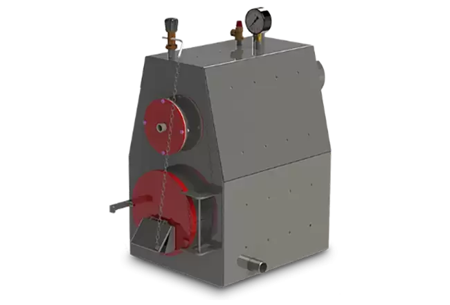 Напольный твердотопливный котел Диво-35У